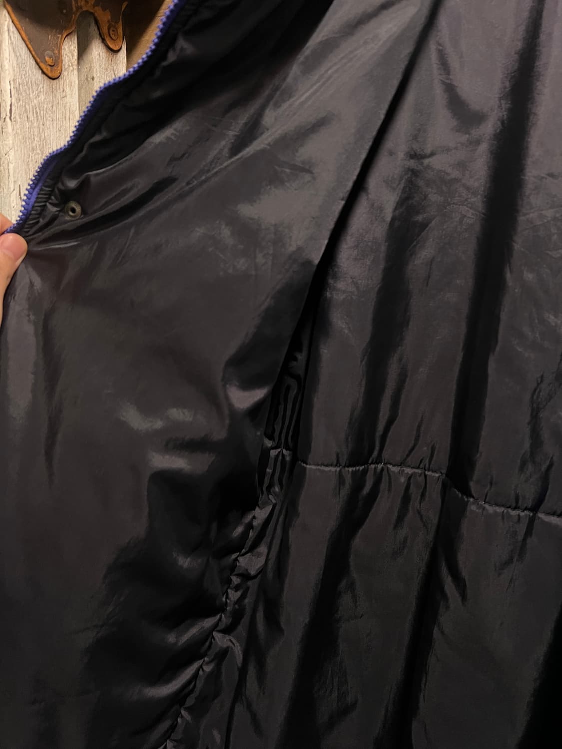 [M]90's L.L.Bean 엘엘빈 블루그린 나일론 페놉스콧 파카 상품이미지5