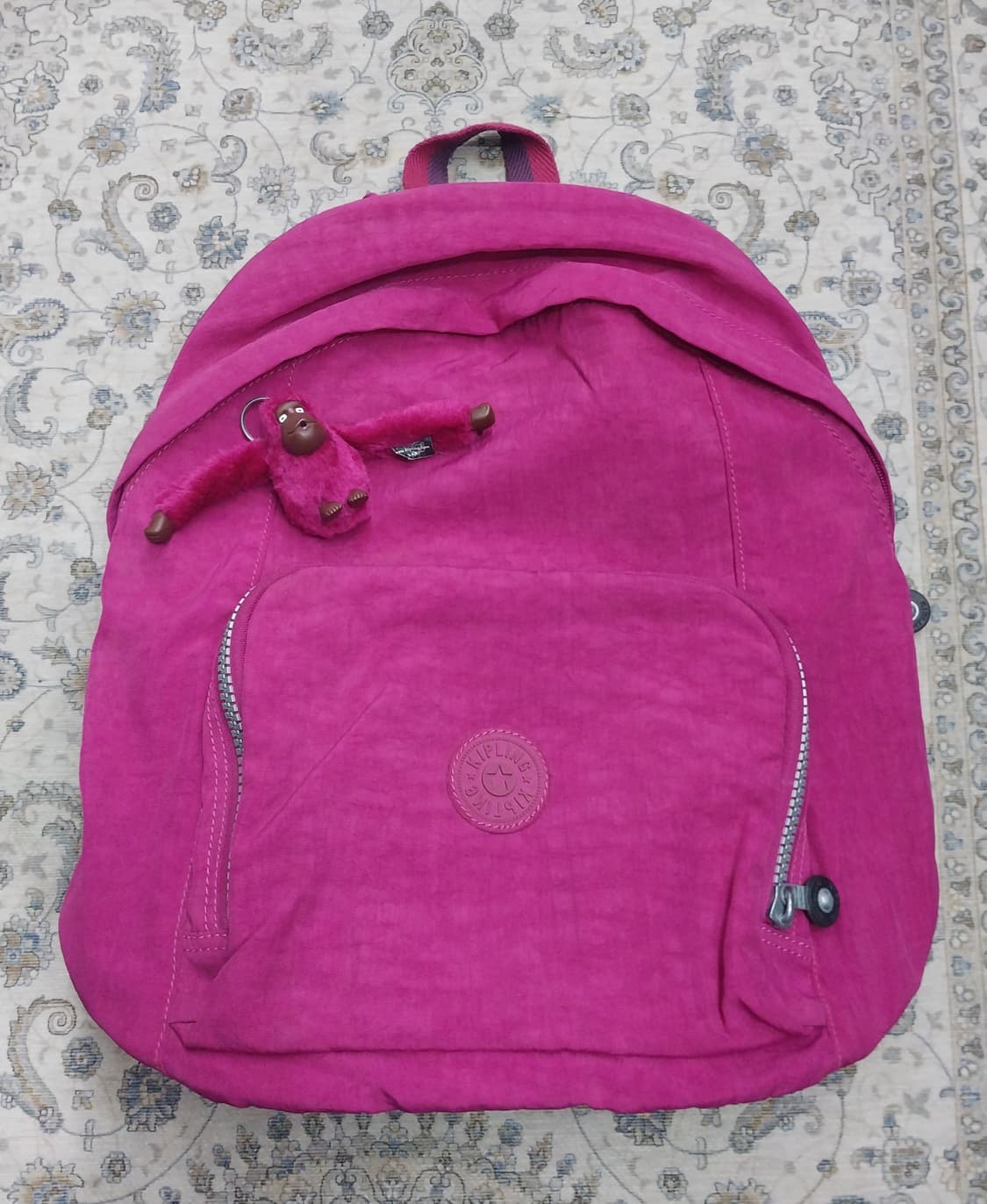 키플링 백팩 핑크색 + 키링 포함 상품이미지1