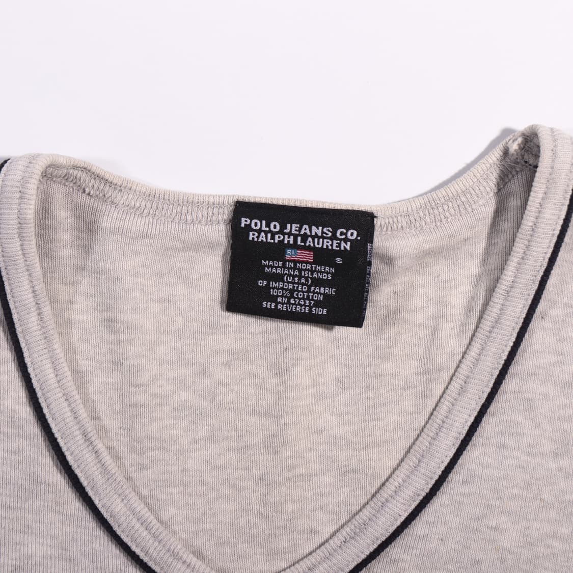 폴로진스 자루로고 반팔 B296 상품이미지2