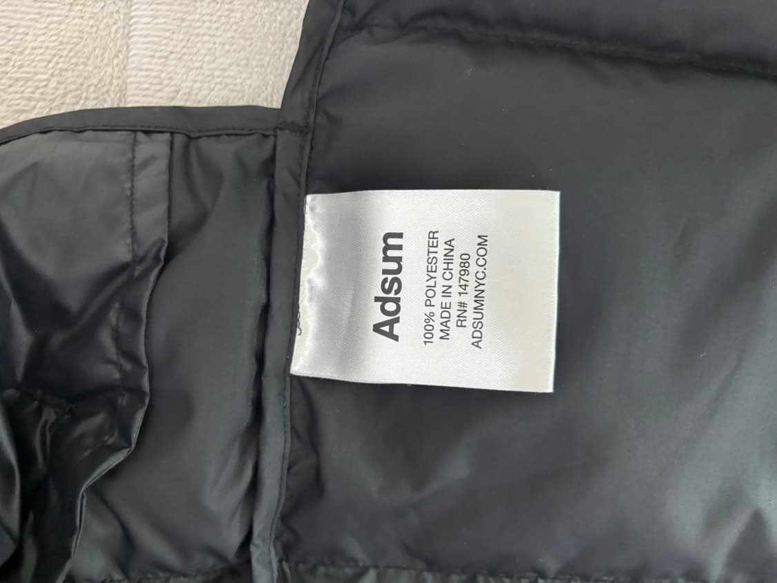 Adsum lowland down vest 애드섬 패딩조끼 상품이미지3