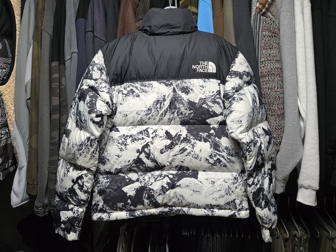 [판매](S)노스페이스 1996 노벨티 눕시 자켓 - 뉴트럴 그레이 상품이미지2