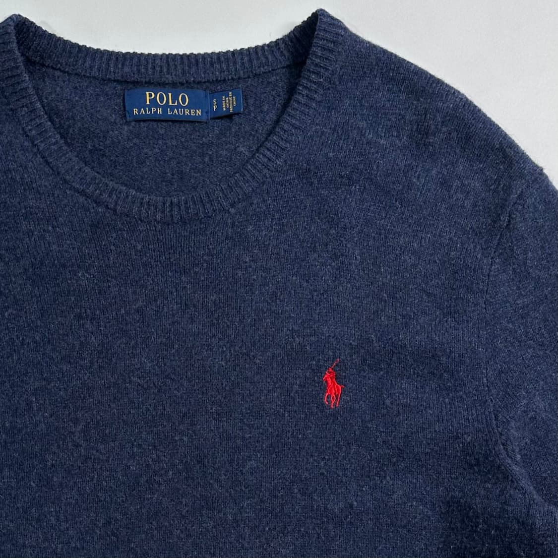 폴로 랄프로렌 울 크루넥 니트  상품이미지4