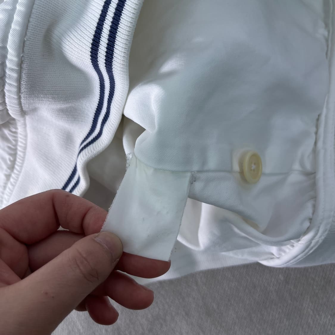 100 폴로랄프로렌 화이트 바라쿠타 블루종 자켓 상품이미지8