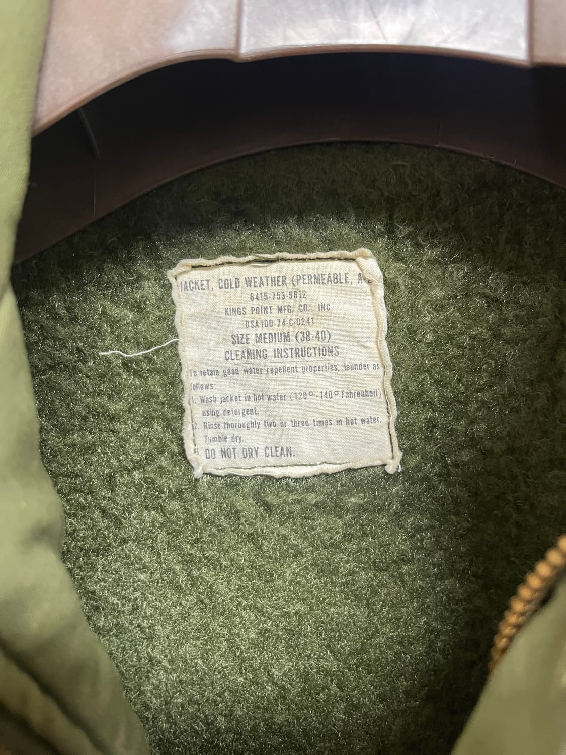 A급 60s 오리지널 A2 덱자켓 상품이미지4