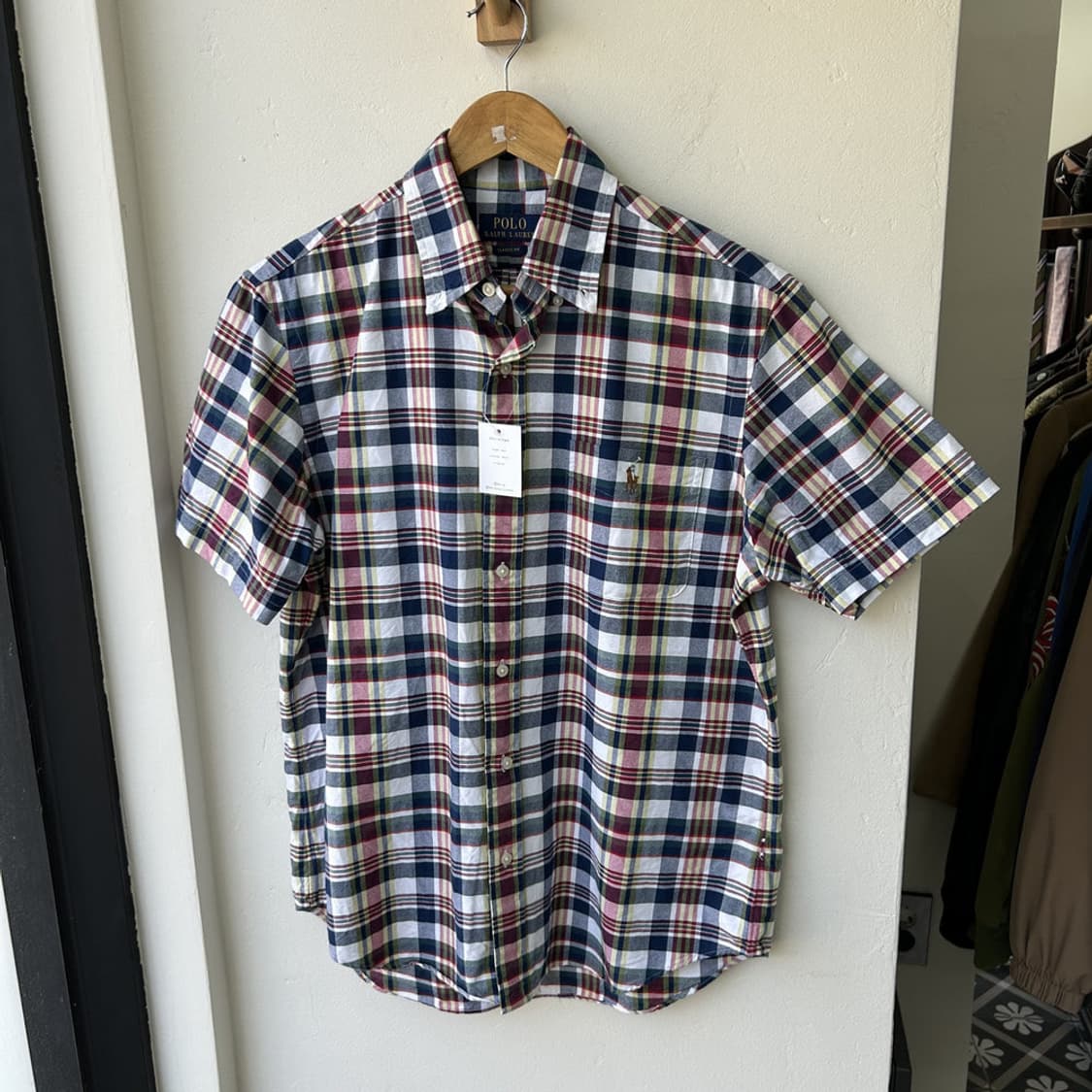 16698 - 폴로 랄프로렌 체크 반팔 셔츠 상품이미지2
