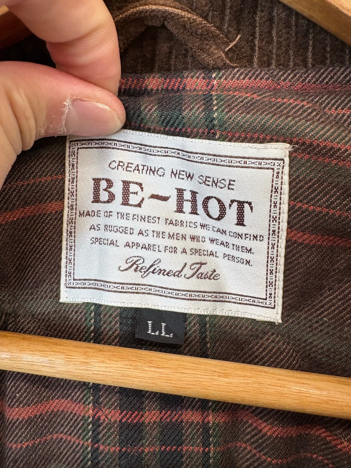 BE-HOT JPN 빈티지 코듀로이 커버올 자켓 상품이미지6