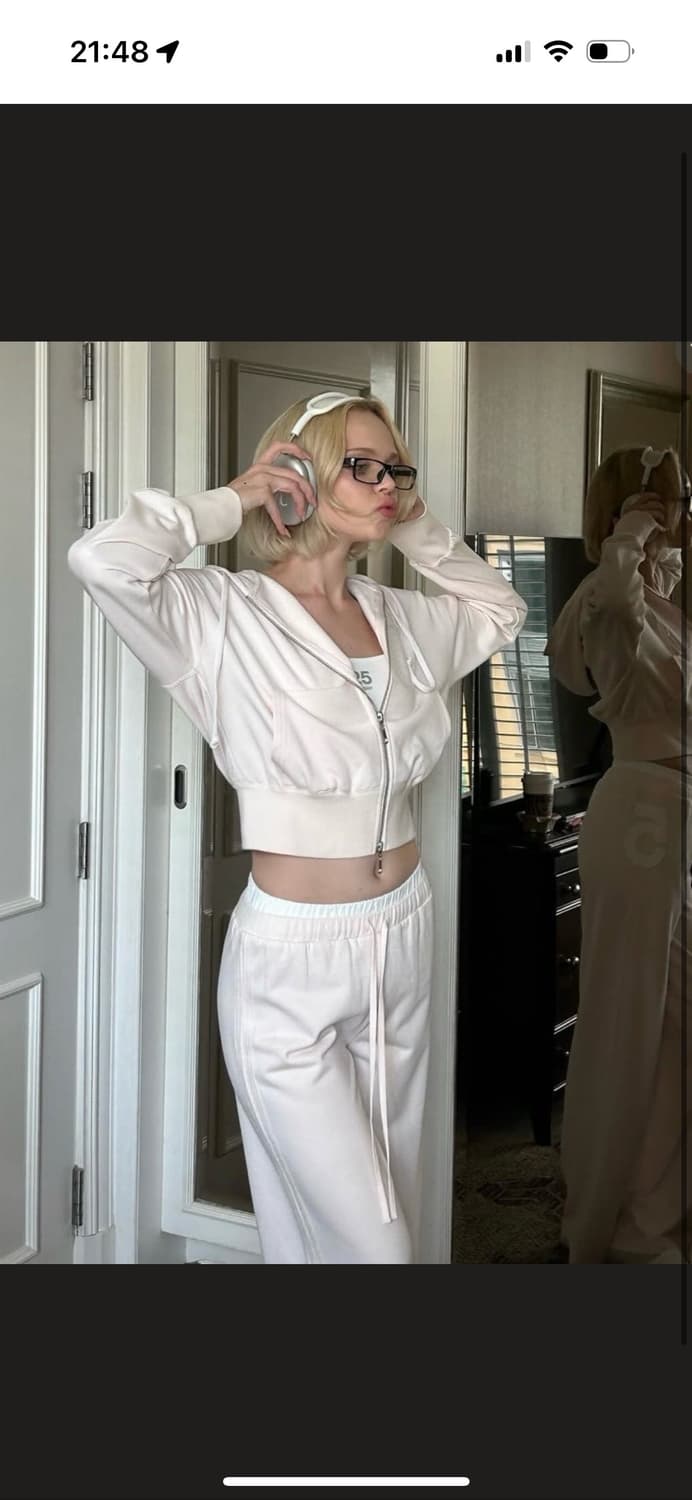 세트) 클리시어 25소프트 후드집업 팬츠  상품이미지2