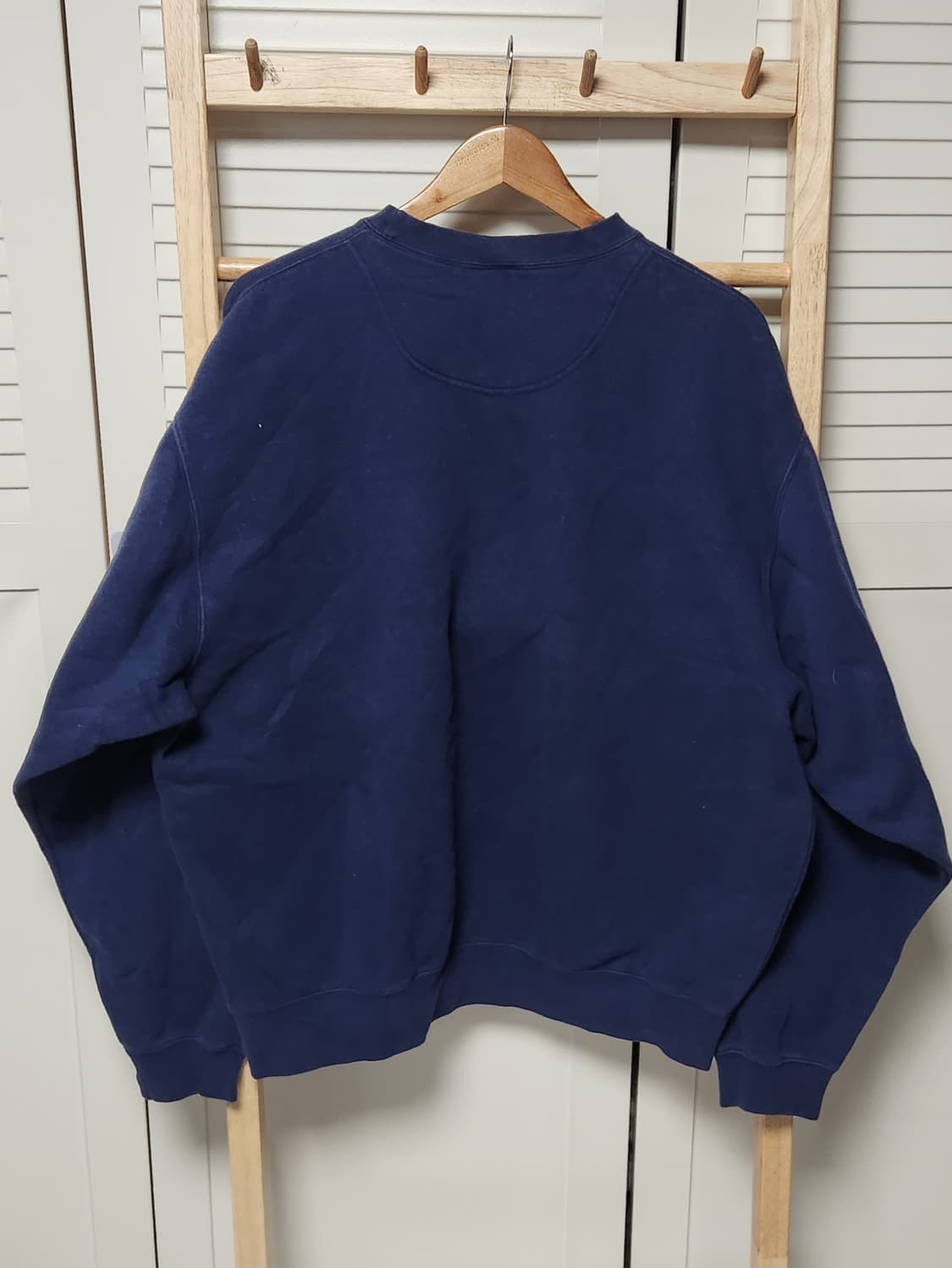 나이키x펜실베니아 딥네이비 오버핏 올드스쿨 맨투맨 00s 상품이미지3