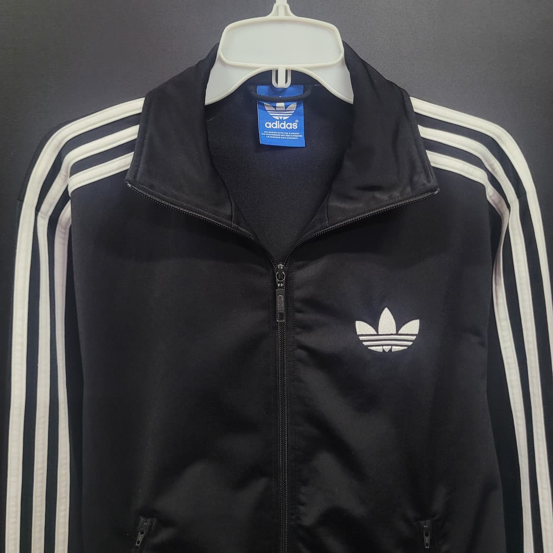 아디다스 불꽃 파이어버드 검흰 트랙탑 져지  상품이미지2