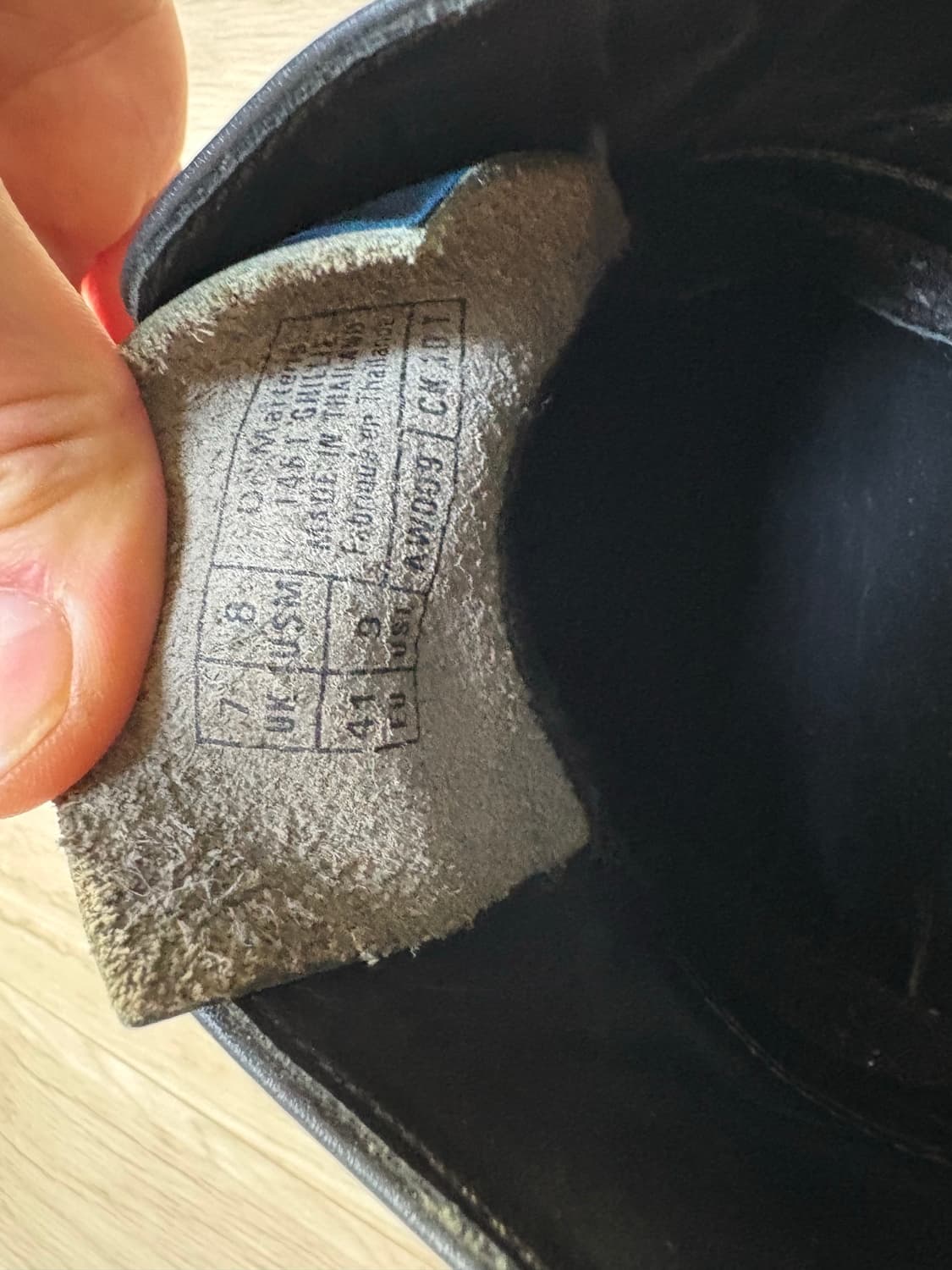 닥터마틴 1461 블루블랙 260 상품이미지7