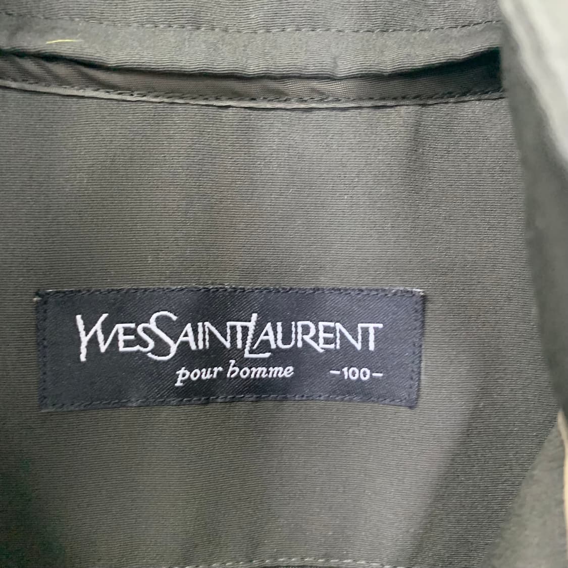 90s 입생로랑 아카이브 카키 스윙톱 바람막이 자켓 상품이미지8