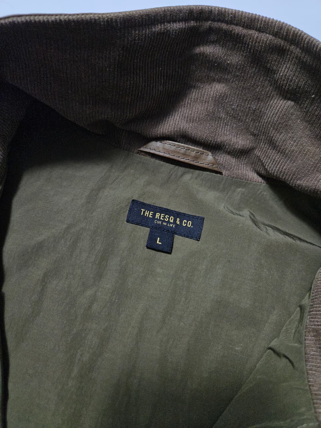 더레스큐 Theresq 캐디 자켓 스윙탑 L 상품이미지6