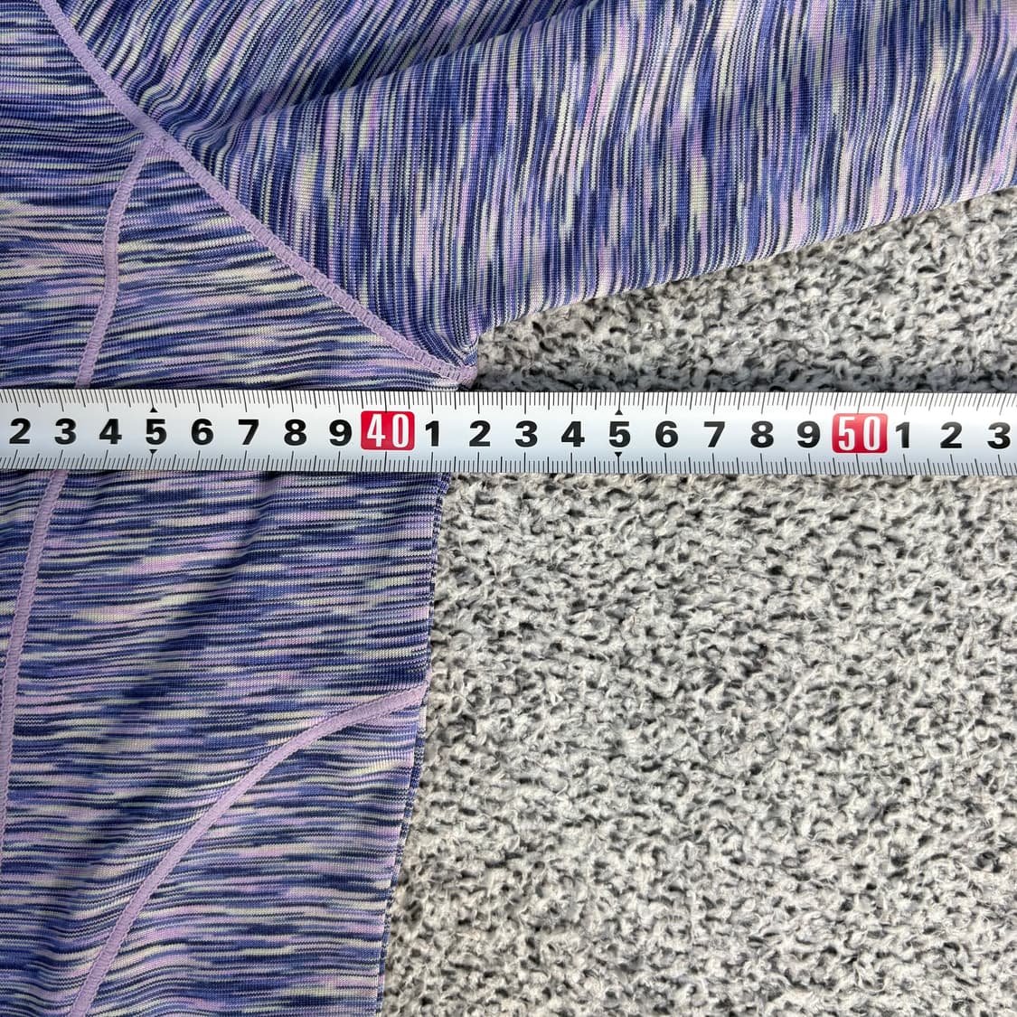 90 라푸마 여성 반집업 패턴 긴팔티 0303J 상품이미지5