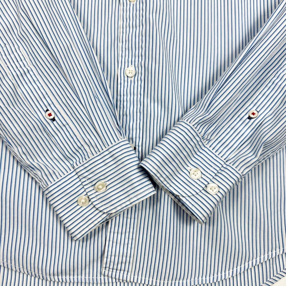 타미힐피거 플래그 블루 스트라이프 셔츠 (M) 상품이미지4