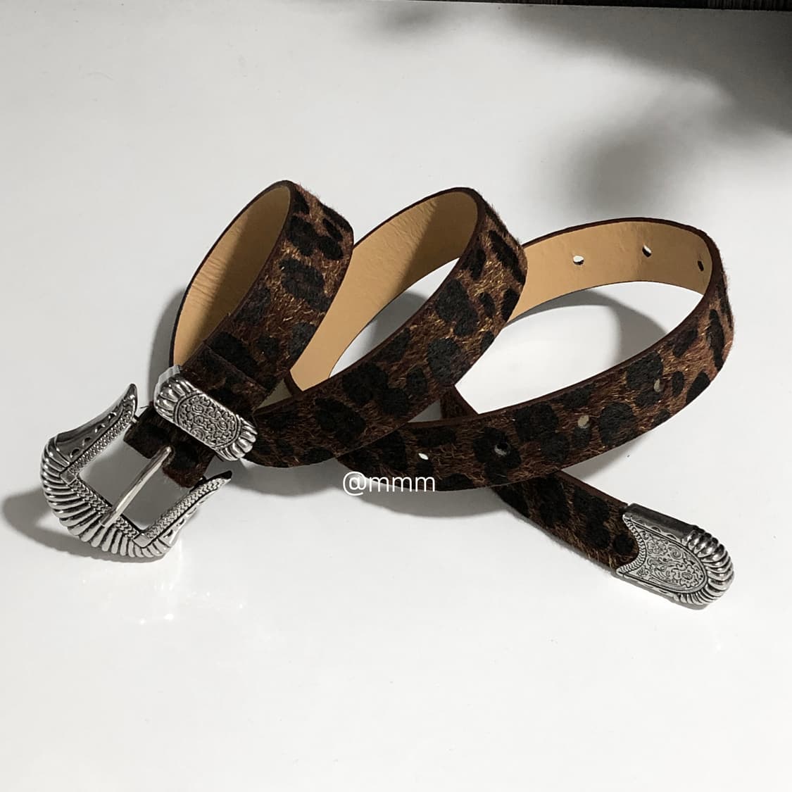 범 레오파드 호피 송치 벨트🐆 상품이미지7