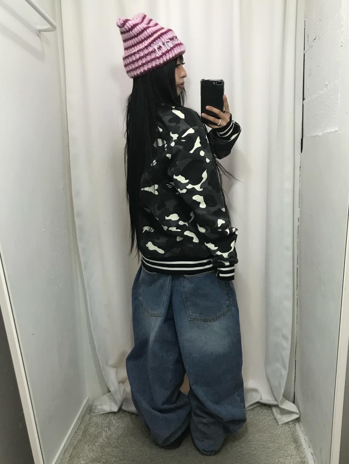 Bape City Camouflage Varsity Jacket 상품이미지5