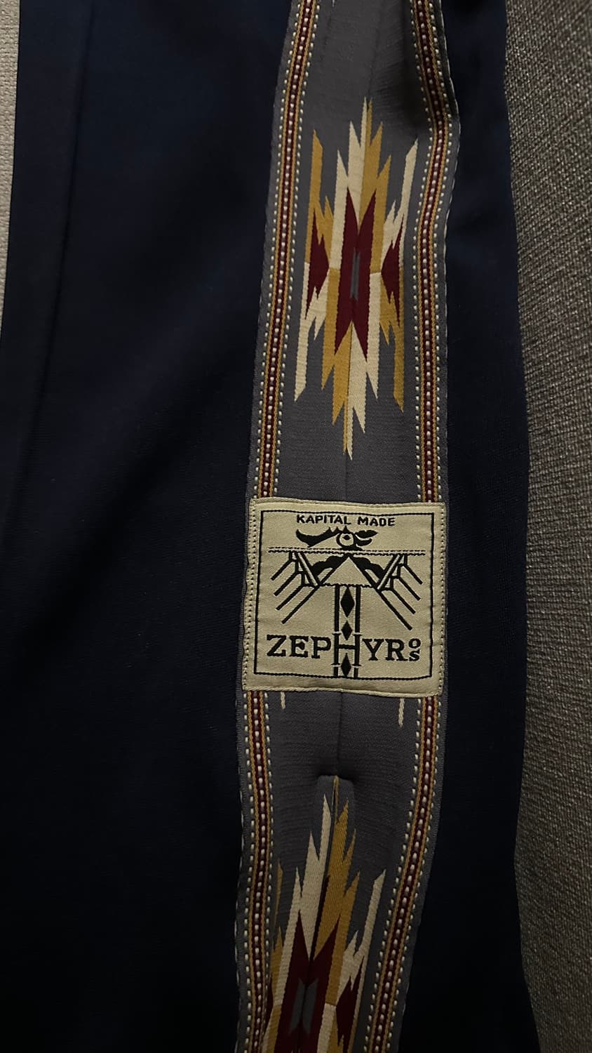 캐피탈 트랙팬츠 네이비 상품이미지2