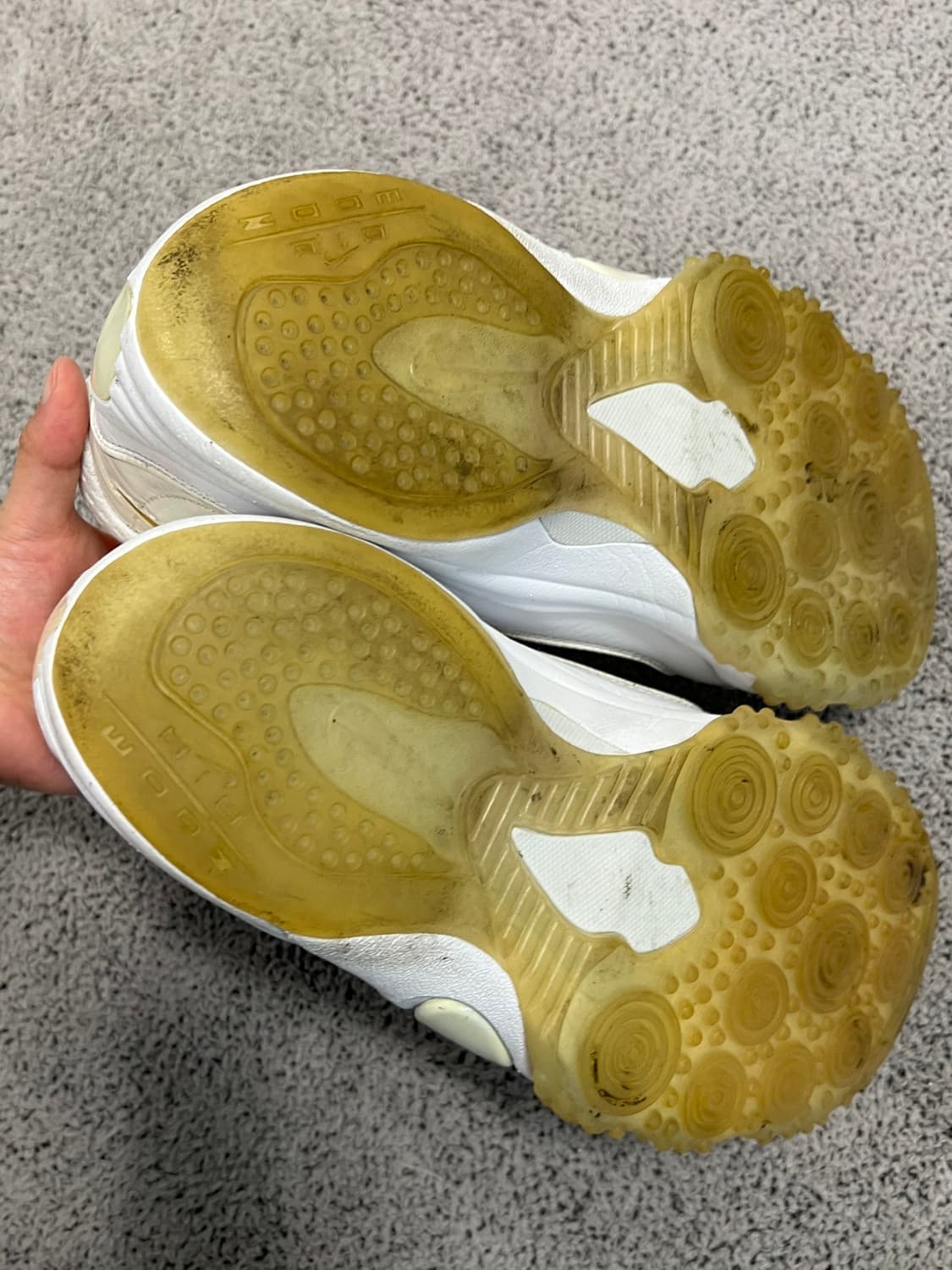 (265) 나이키 줌 업템포 화이트 상품이미지4