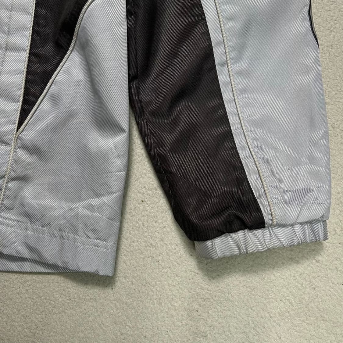 챔피온 올드스쿨 바람막이 트레이닝 세트 실버-블랙 L 상품이미지4