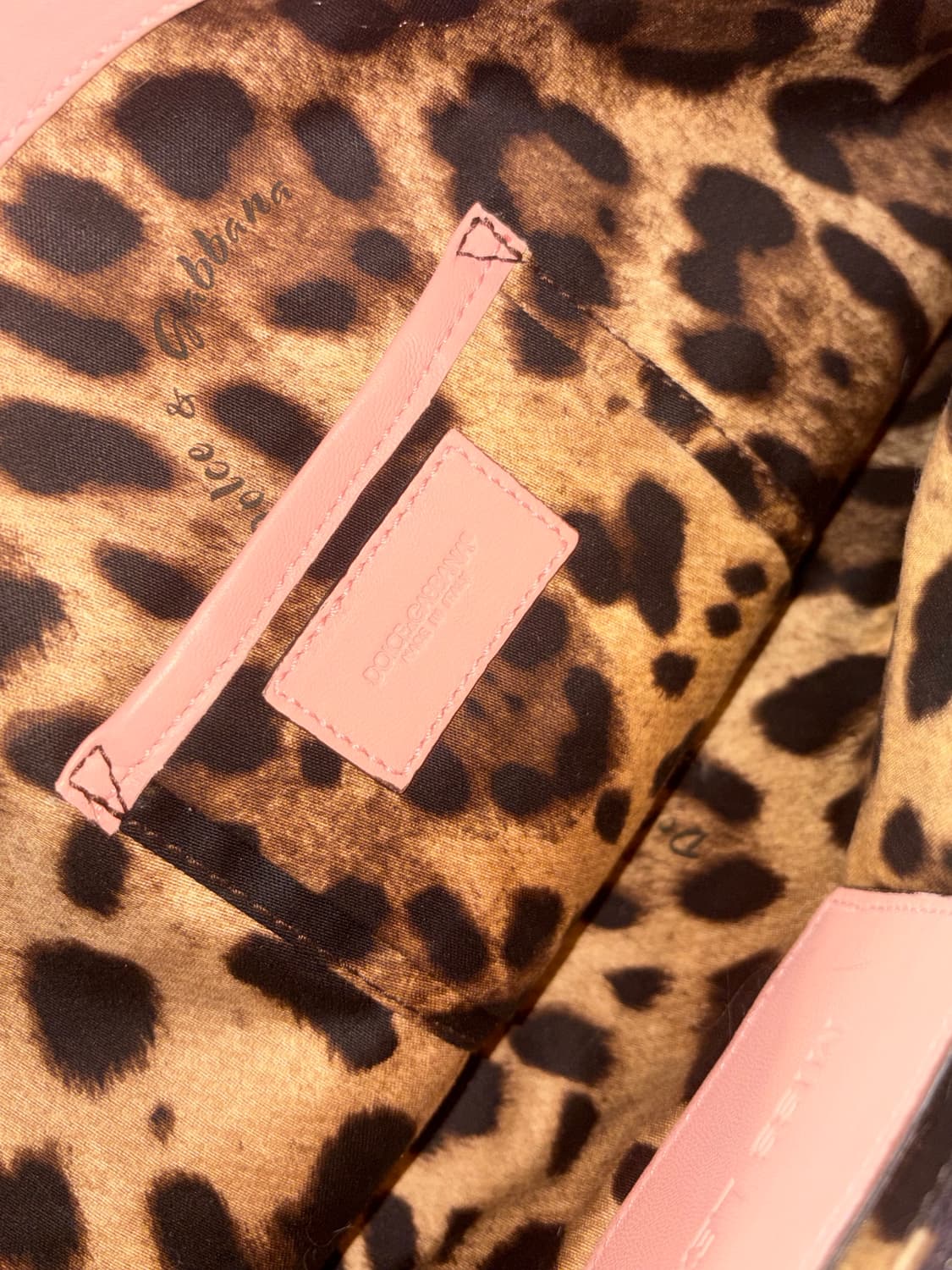 돌체앤가바나 호피 갸루 숄더백 상품이미지5