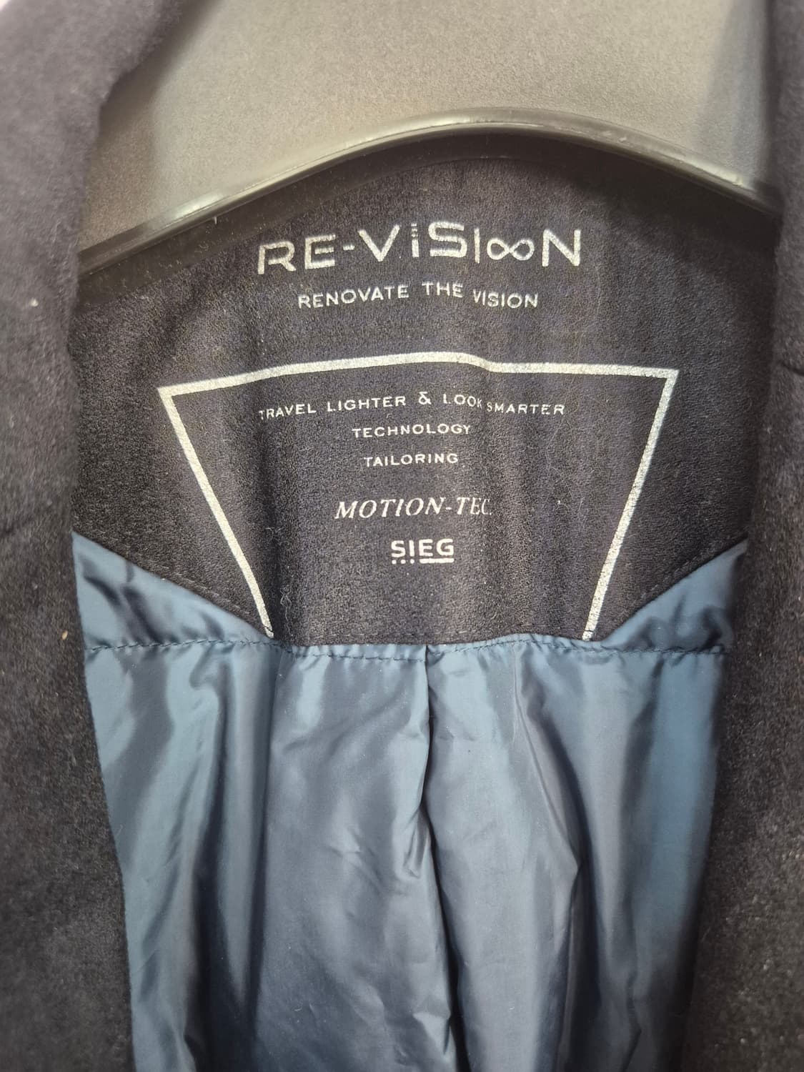 RE:VISION 네이비 남성 코트 상품이미지9