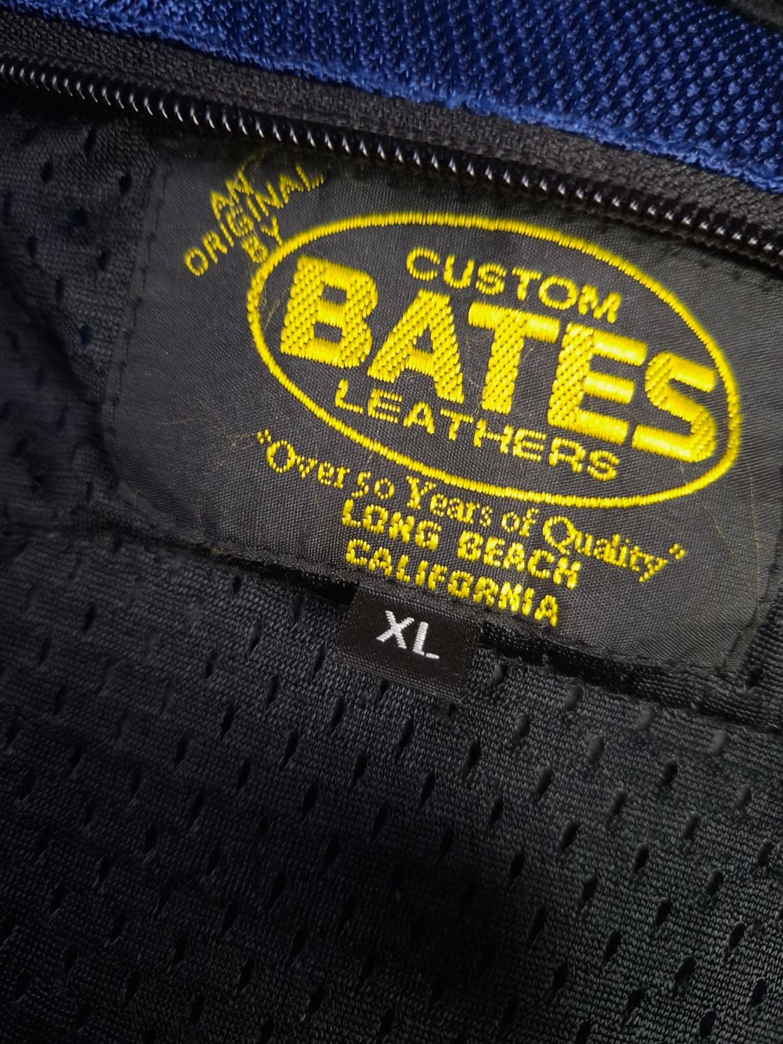 오리지날 베이츠 BATES 빅로고 메쉬 모터사이클 자켓 상품이미지3