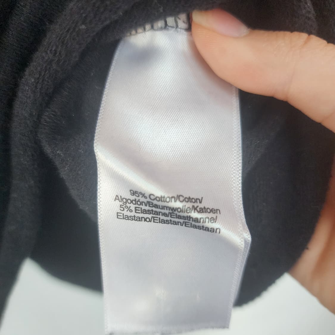 DKNY 반팔 후드티 블랙 상품이미지4