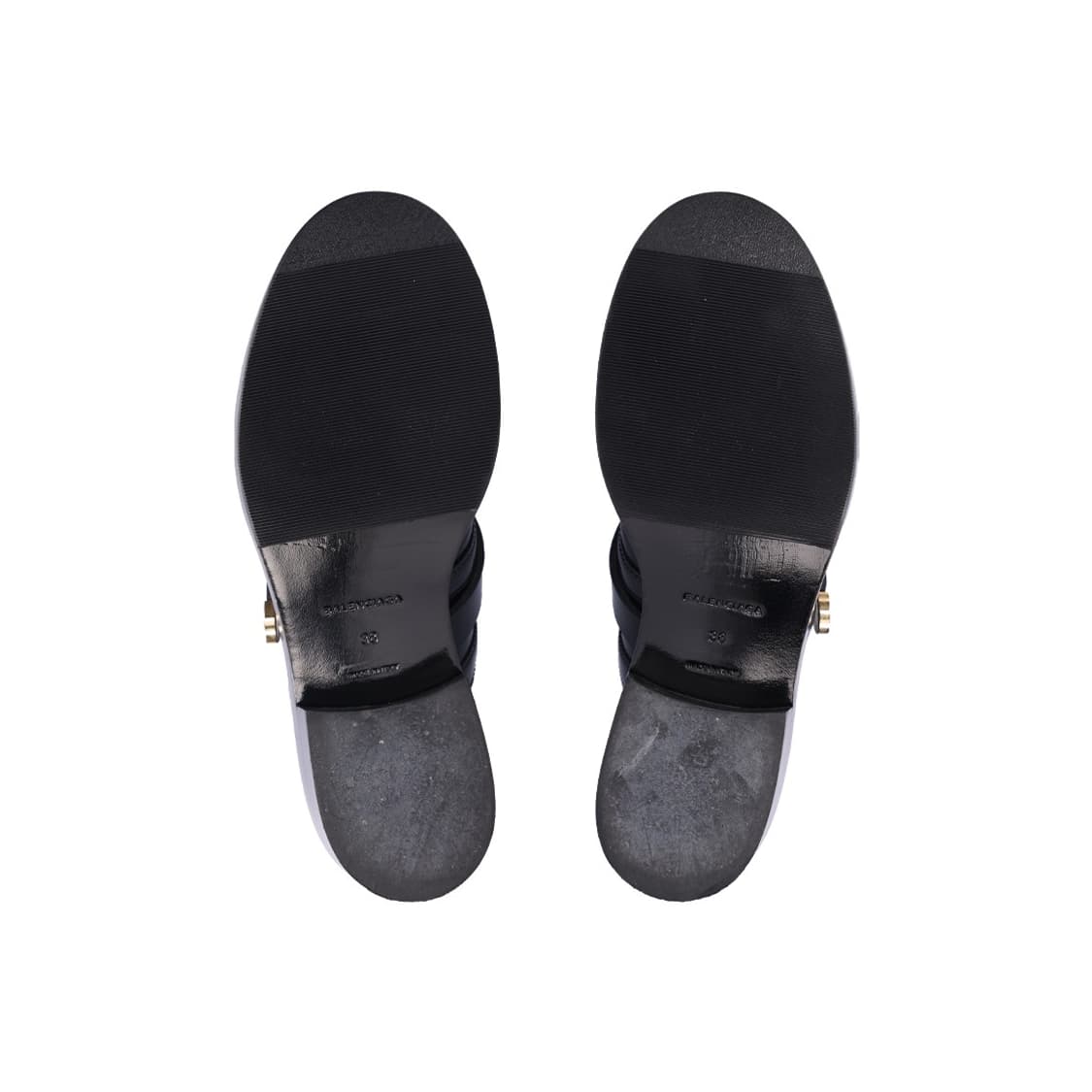 발렌시아가 477195 생튀르 벨트 버클 부츠 블랙 38 상품이미지4