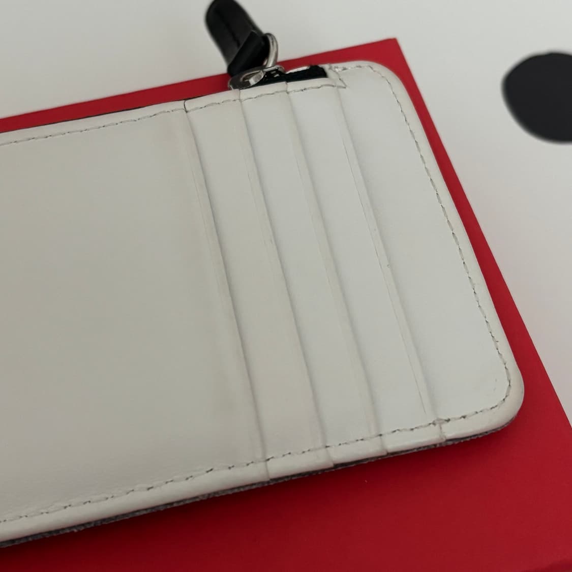 무배) 디젤  diesel 데님 카드 지갑 상품이미지4