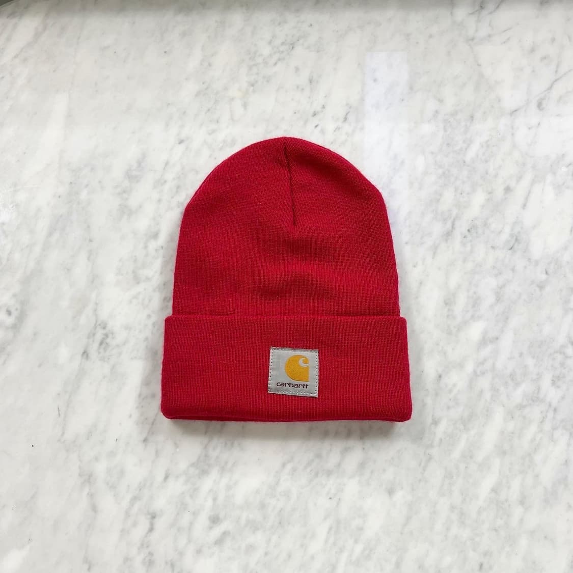 칼하트 레드 비니 상품이미지1