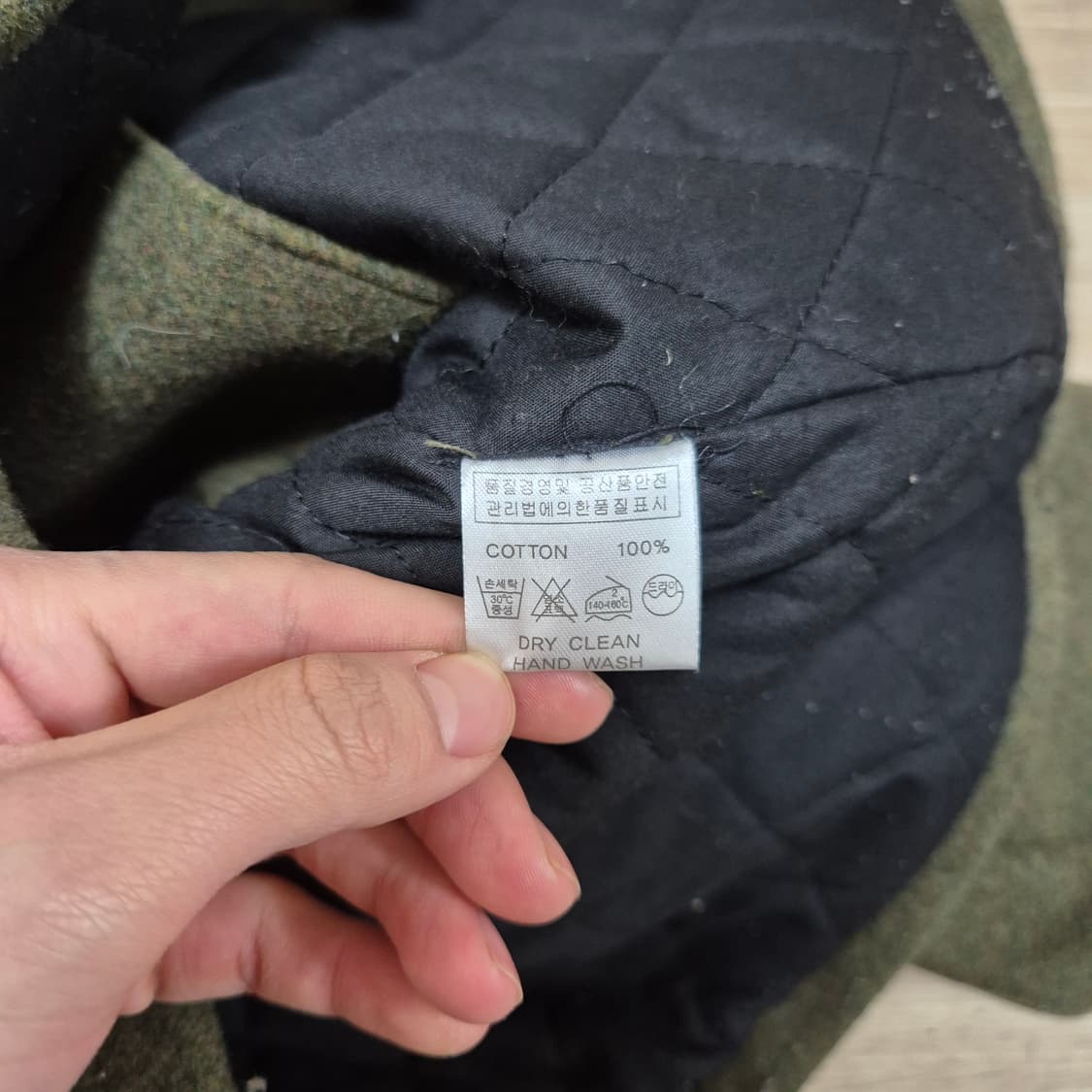 MORPHINE 몰핀 용 자수 남성 누빔 안감 점퍼 M(95) 상품이미지5