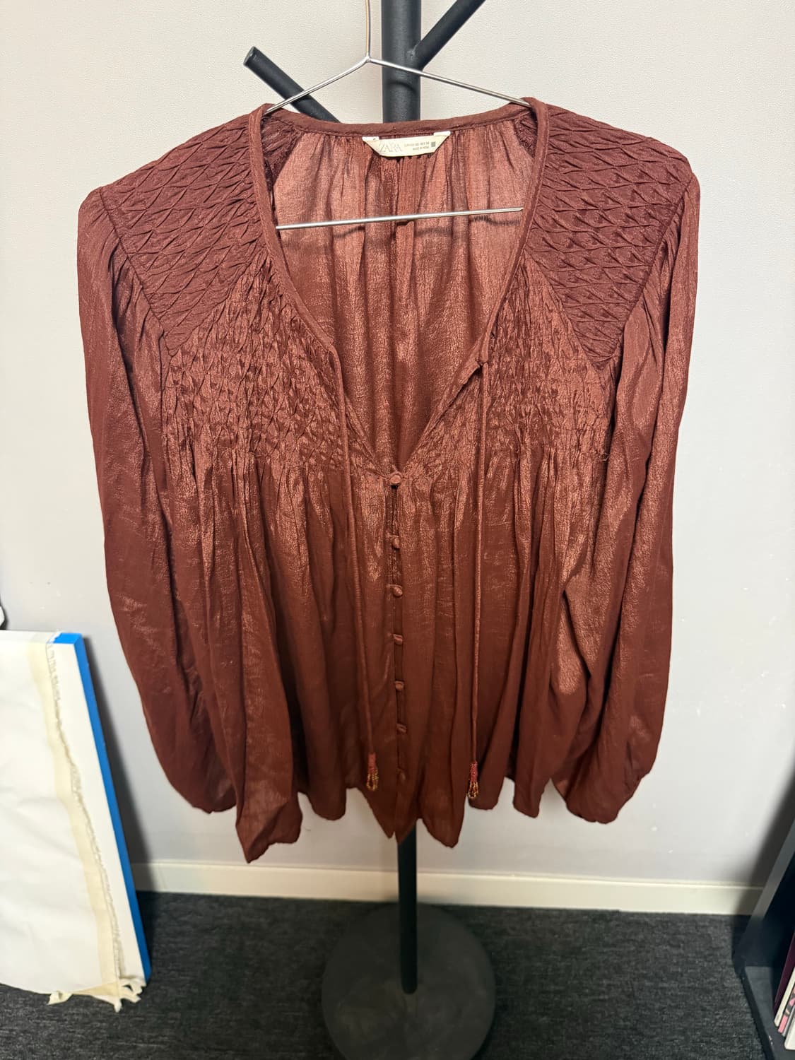 zara 블라우스 xs 상품이미지1