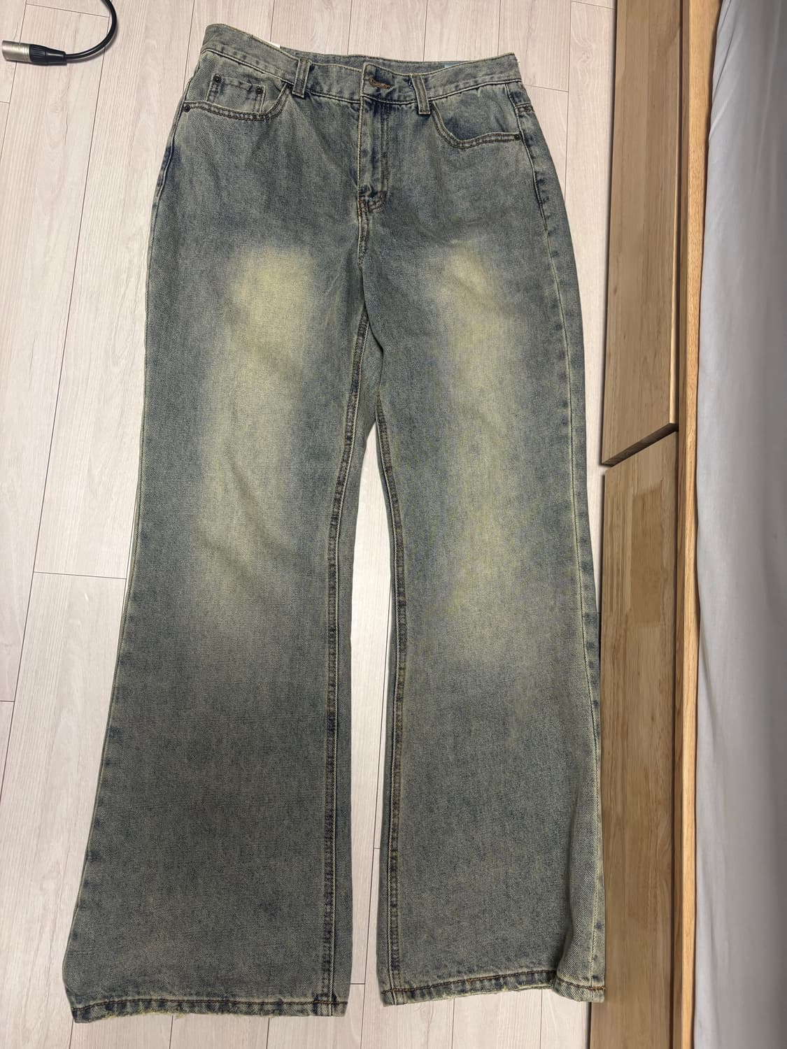 노이어 플레어핏 데님팬츠 상품이미지2