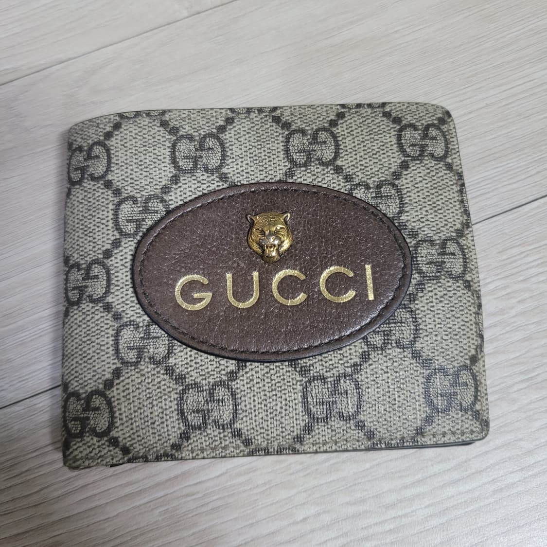 정품 구찌 네오 빈티지 GG 수프림 반지갑 상품이미지1