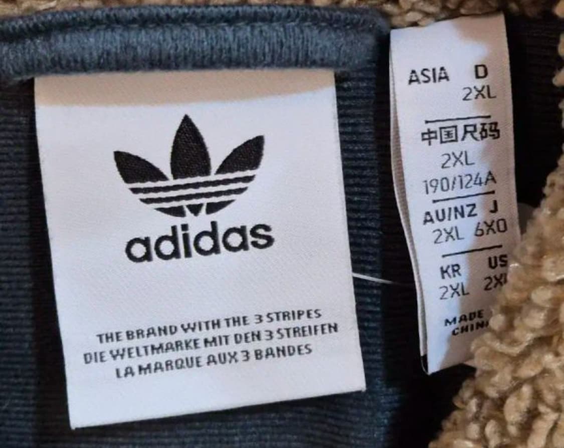 아디다스 뽀글이 후리스 2xl 상품이미지3