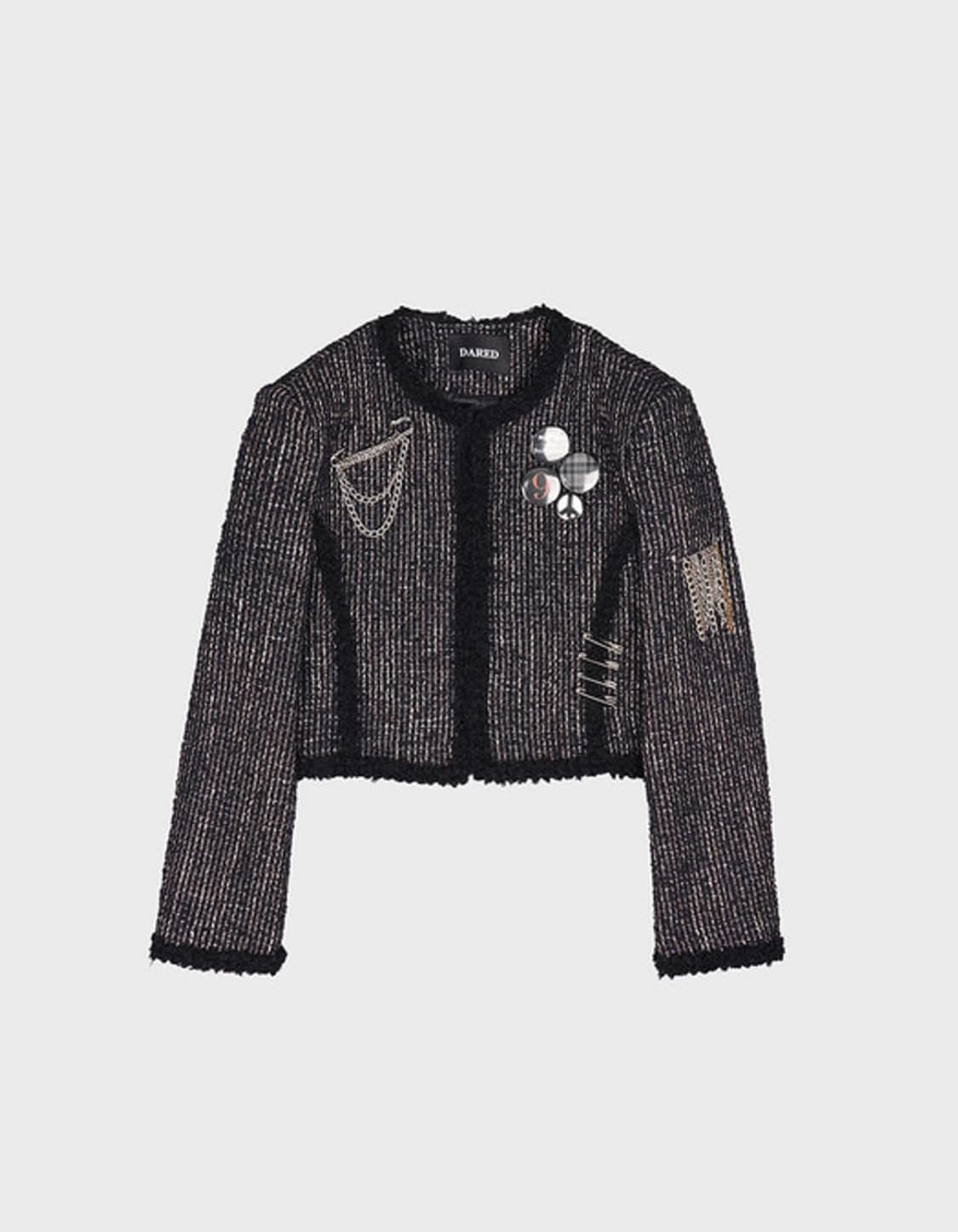 데어드 트위드 자켓 상품이미지3