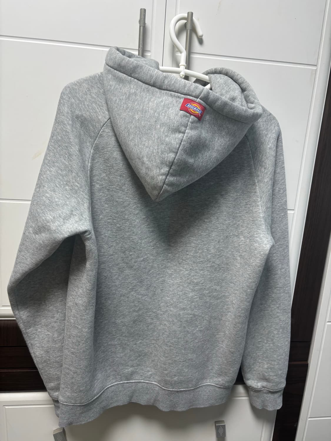 디키즈 그레이 로고 후드티 s 상품이미지2