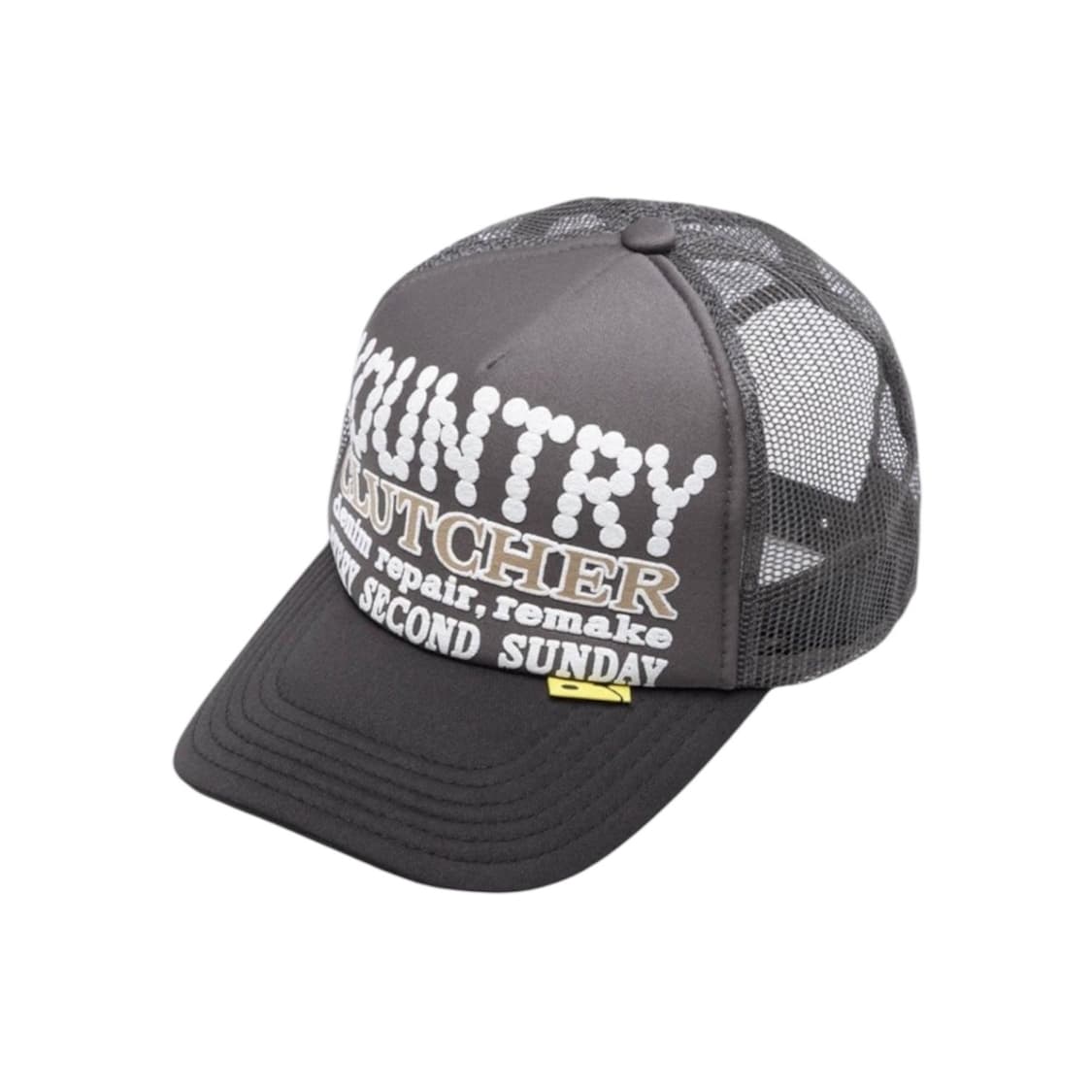 캐피탈 / 컨트리 펄 크리쳐 트러커캡 블랙 상품이미지1