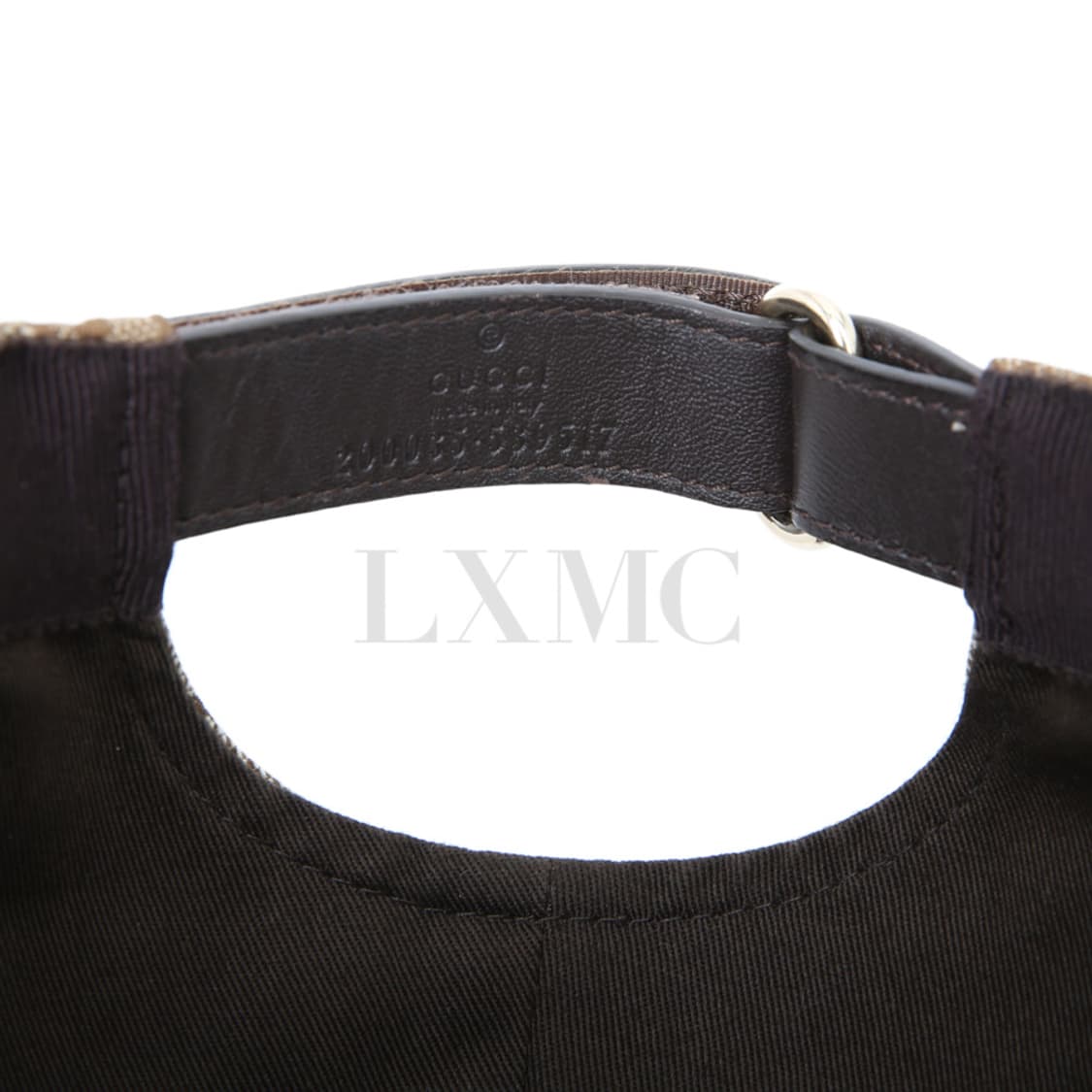 구찌 GG 수프림 모자 200035 삼선 베이스볼 베이지 야구모자 상품이미지9