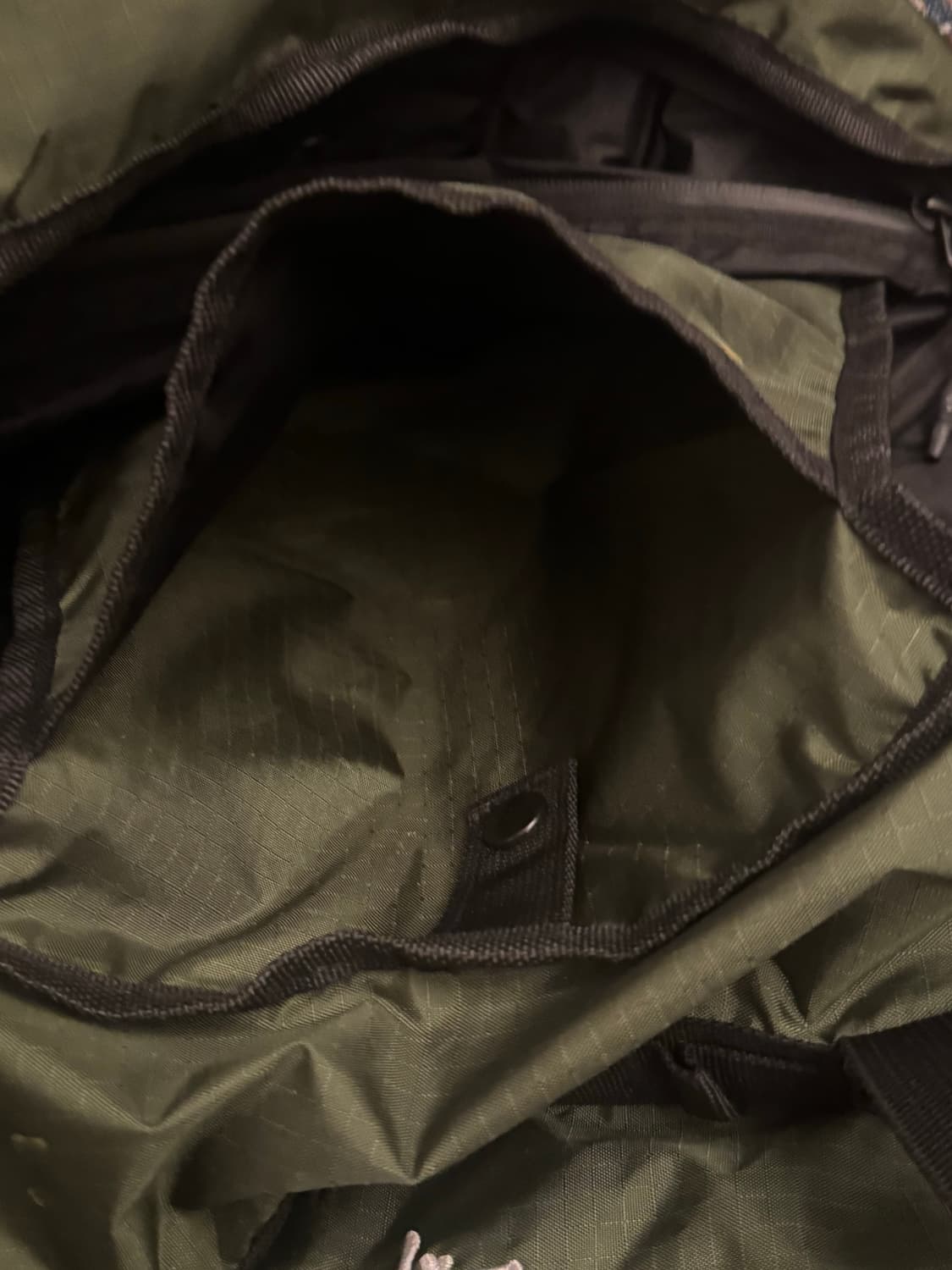 스투시 토트백 올리브 상품이미지4