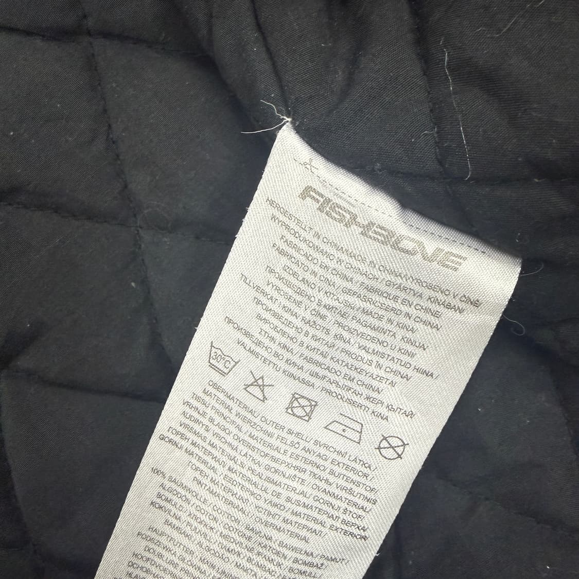 (L)피시본 Fishbone후드워크자켓(네이비) 상품이미지4