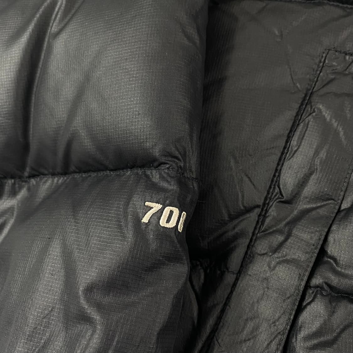 00s 노스페이스 700 눕시 블랙 푸퍼 다운 숏 패딩 (95) 상품이미지4