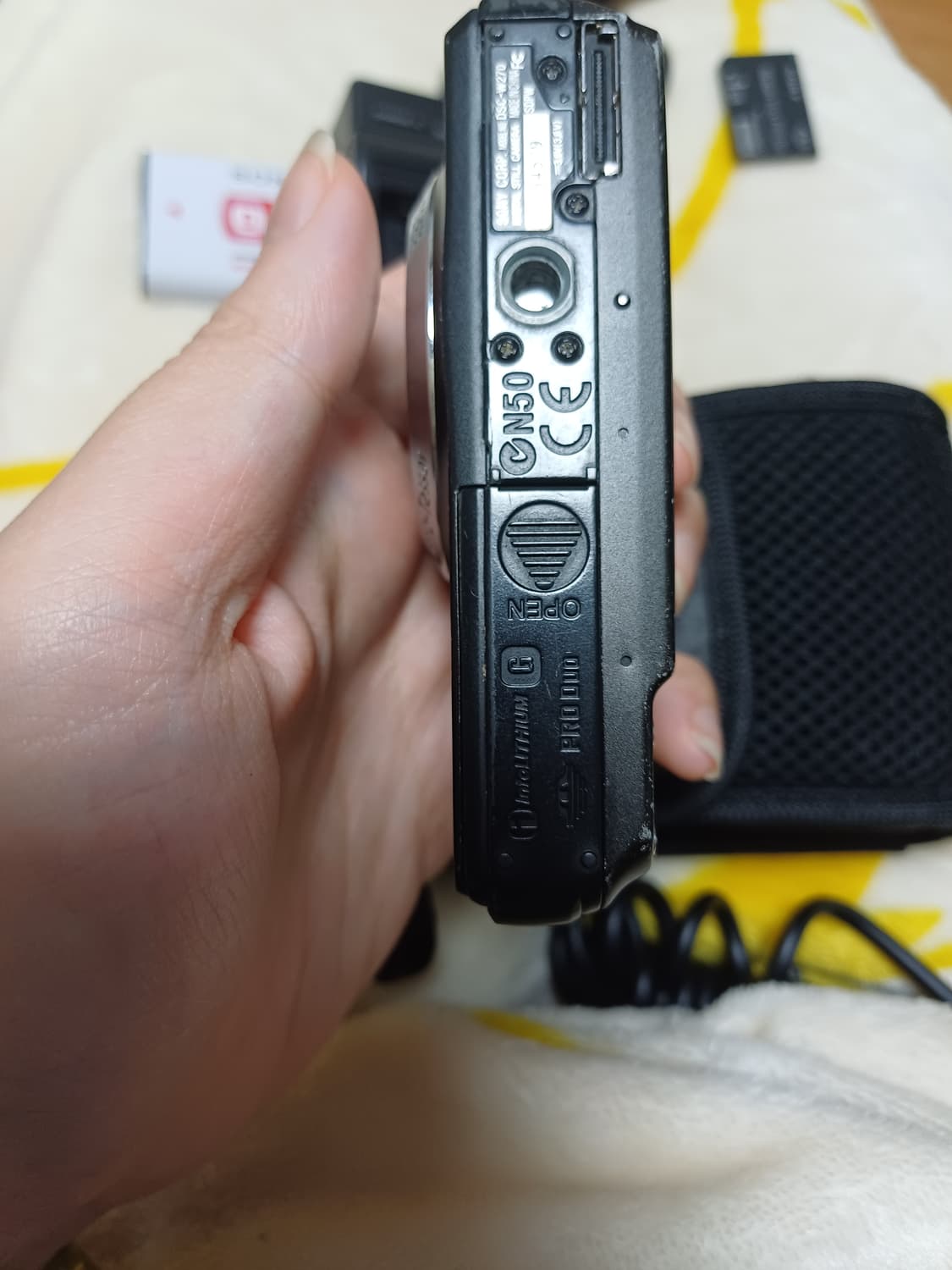 소니 사이버샷 DSC-W270 디지털 카메라 작례있음 상품이미지3