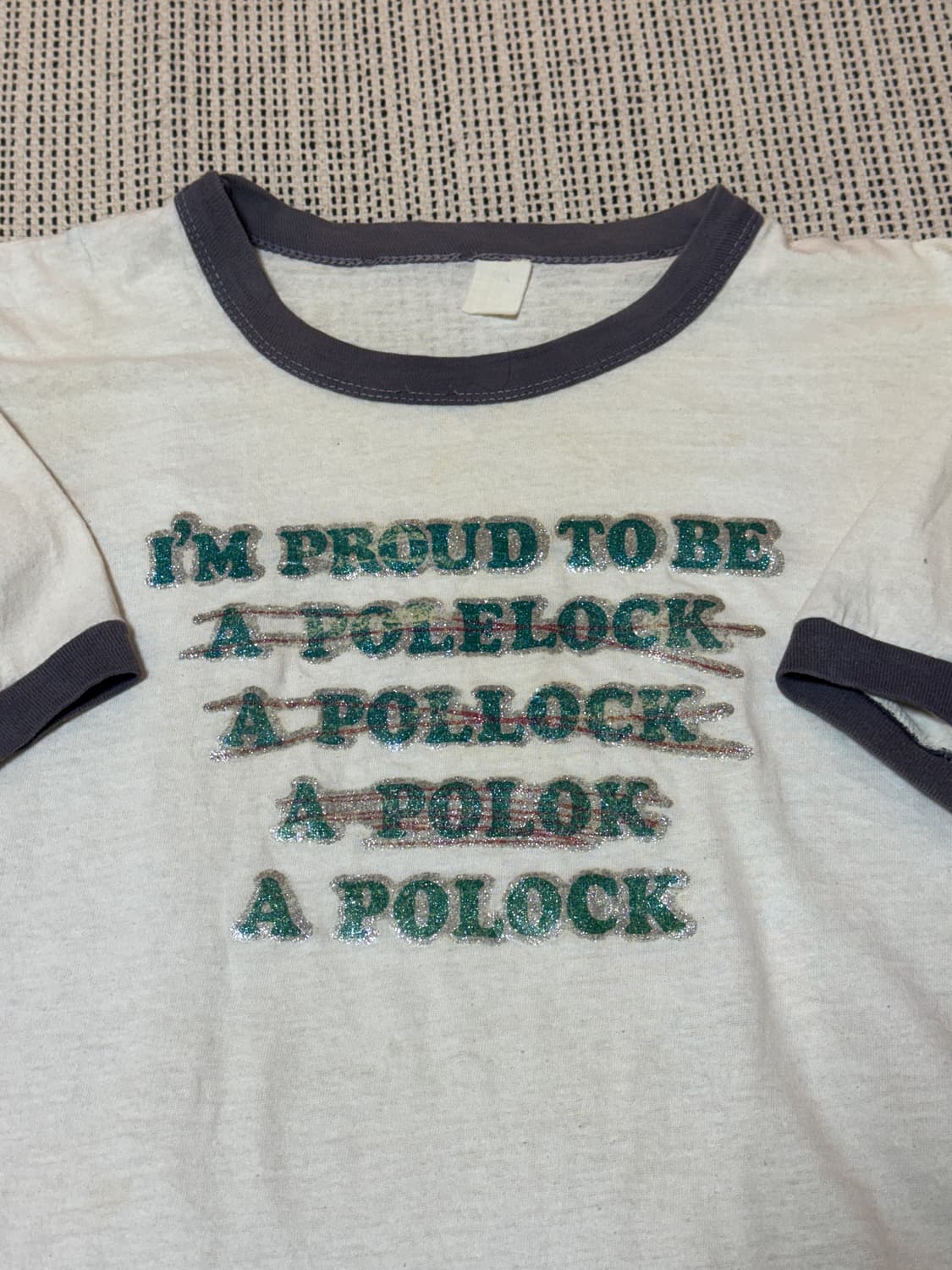 80s 빈티지 글리터 링거티 상품이미지1