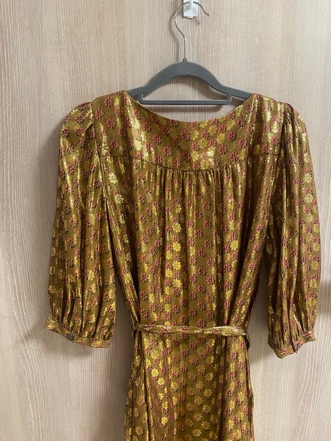 dkny 금사 실크 원피스 상품이미지5