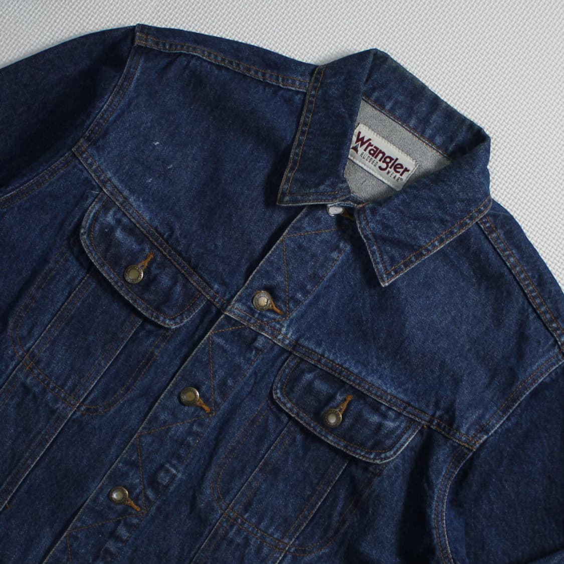 90's Wrangler 랭글러 러기드 웨어 데님 자켓 L044 상품이미지3