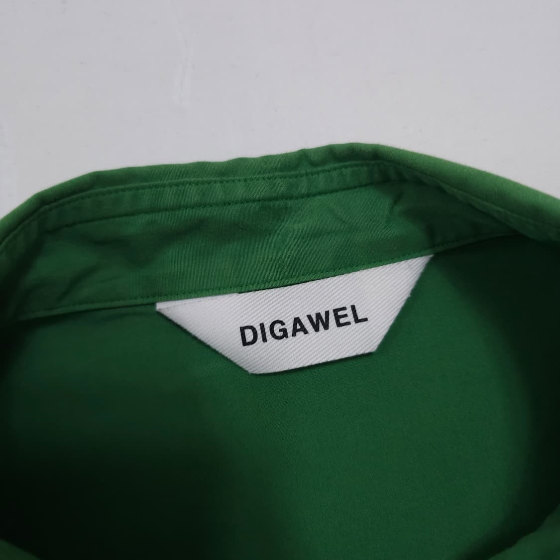 DIGAWEL GREEN HALF SHIRT 상품이미지3