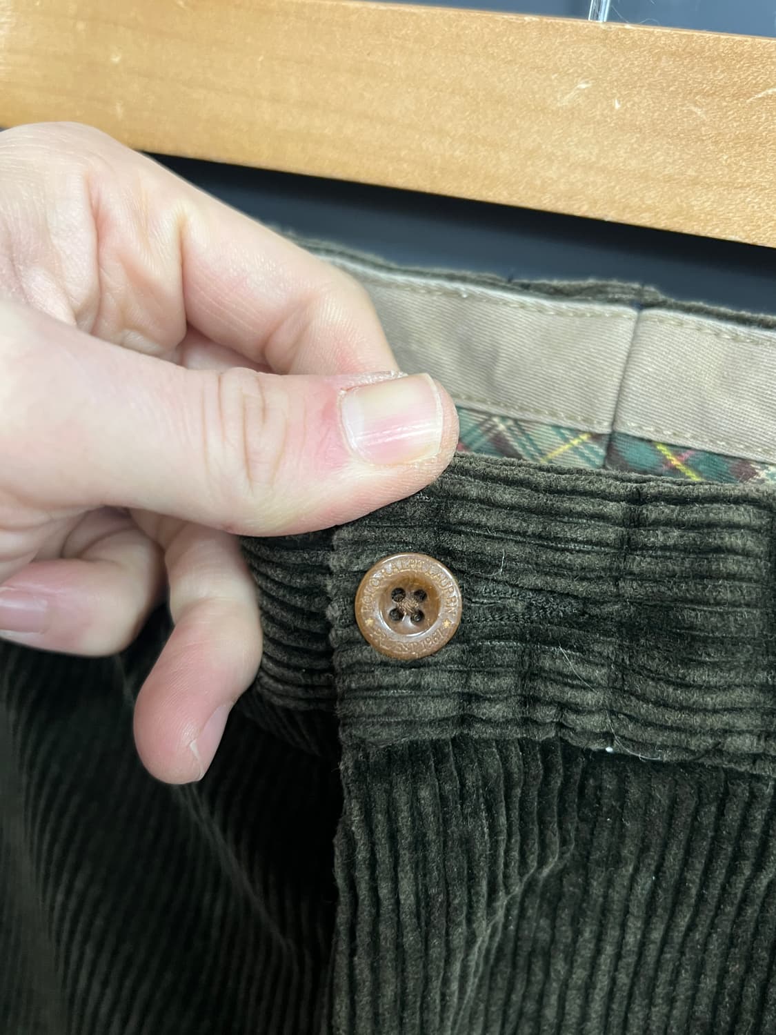 Polo Ralph Lauren 폴로 랄프로렌 카키 코듀로이 팬츠 상품이미지4