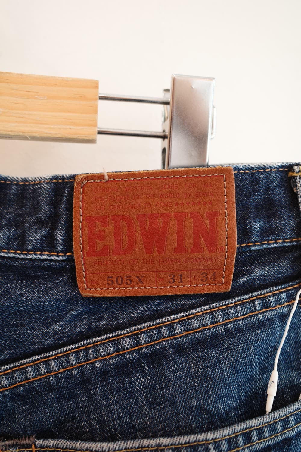 EDWIN 에드윈 505X 셀비지 데님 (30~31인치) 상품이미지8