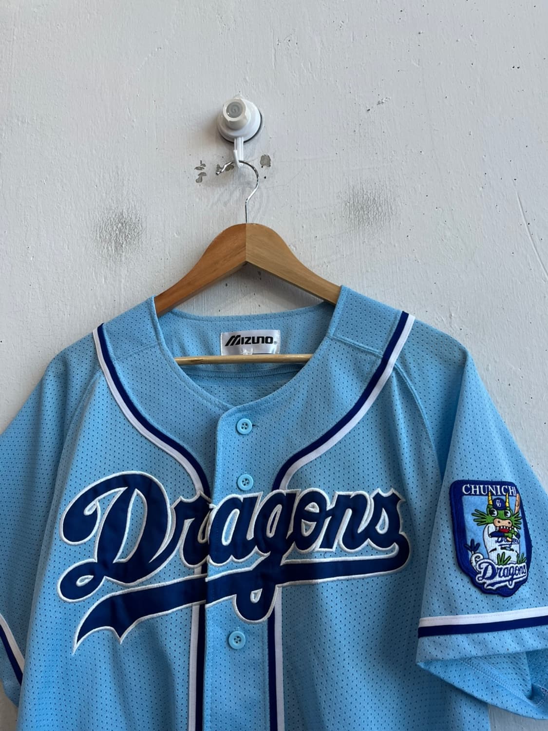 미즈노 드래곤즈 베이스볼 유니폼 상품이미지2